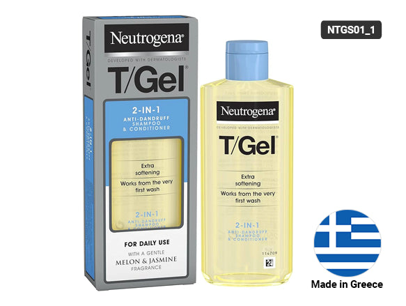 Neutrogena T/Gel Anti-Dandruff 2 in 1 Shampoo and Conditioner 150ml - GREECE - 3574661619569 in Sri Lanka